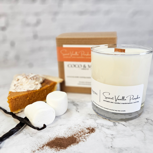 Coconut Soy | Crackling Wooden Wick Candles